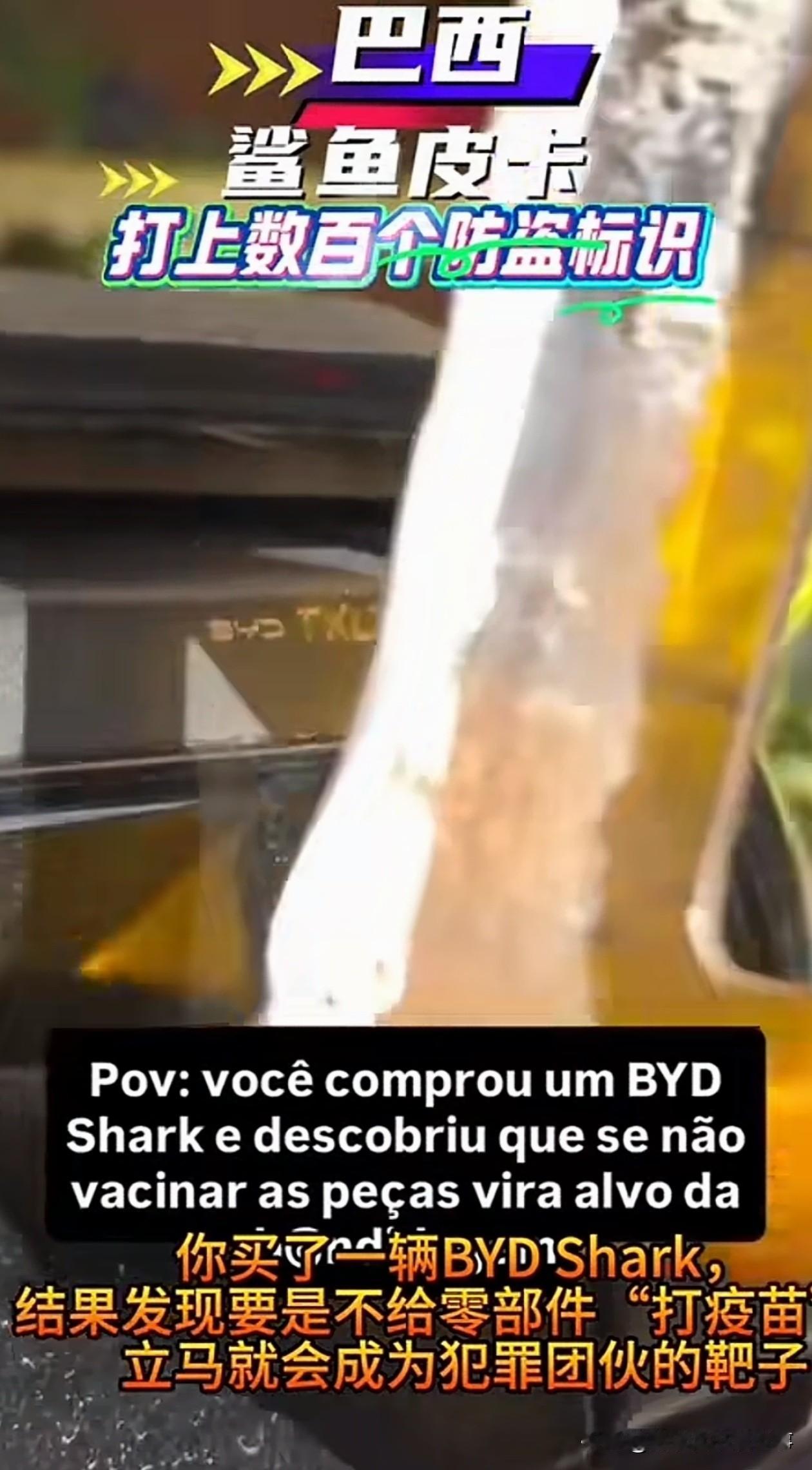 在巴西，比亚迪的鲨鱼皮卡是一等一的硬通货。因为这家伙是越野圈中的“破坏者”。很