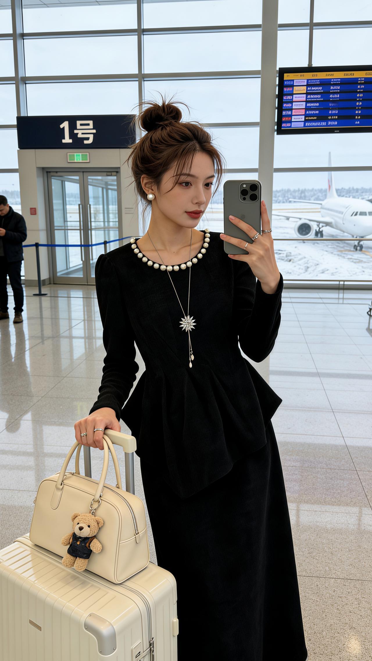 穿搭新年穿搭套装穿搭今天穿什么减龄套装