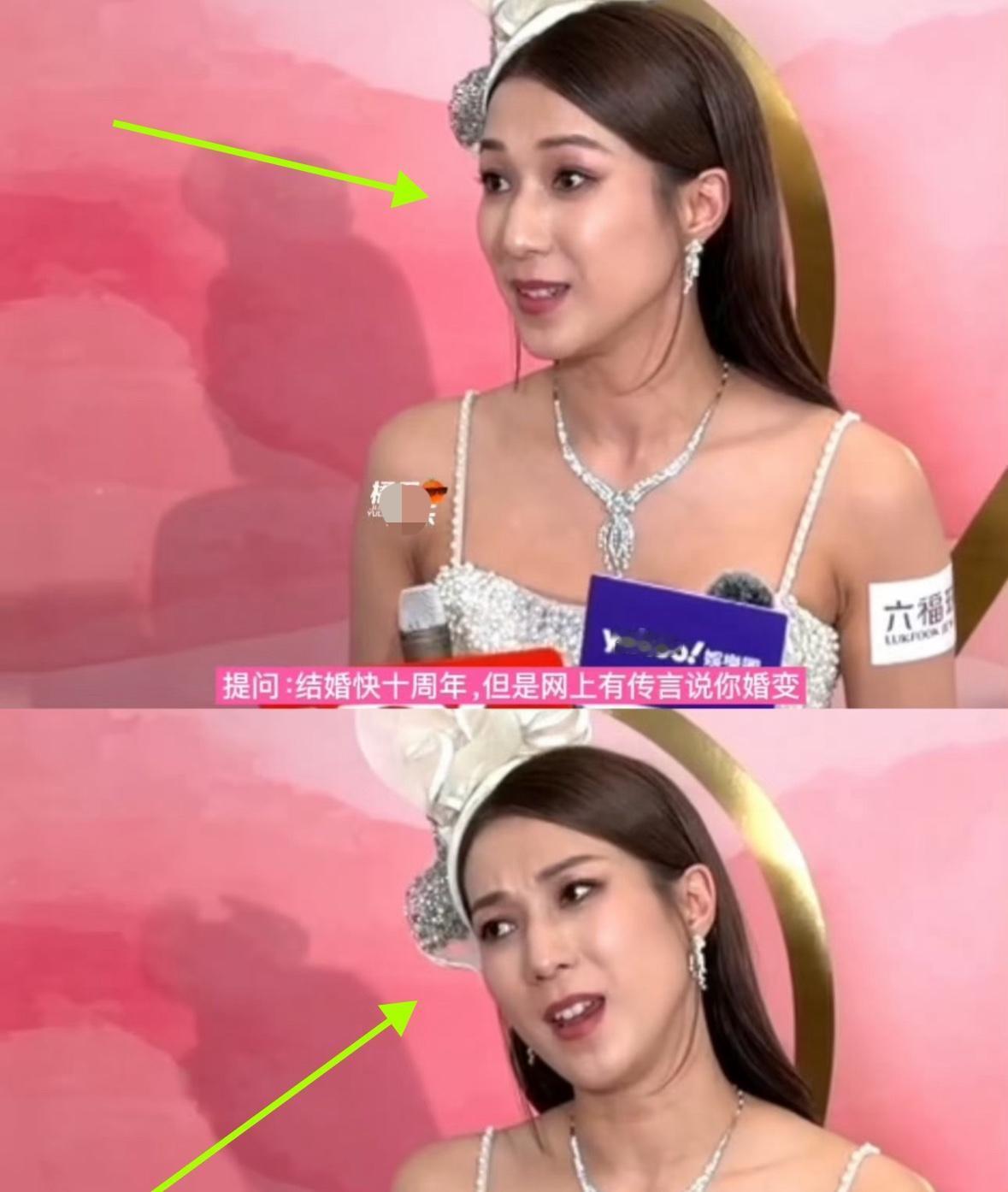 一个人下意识的眼神是骗不了人的钟嘉欣在六福珠宝活动的眼神就知道，她眼里没光了