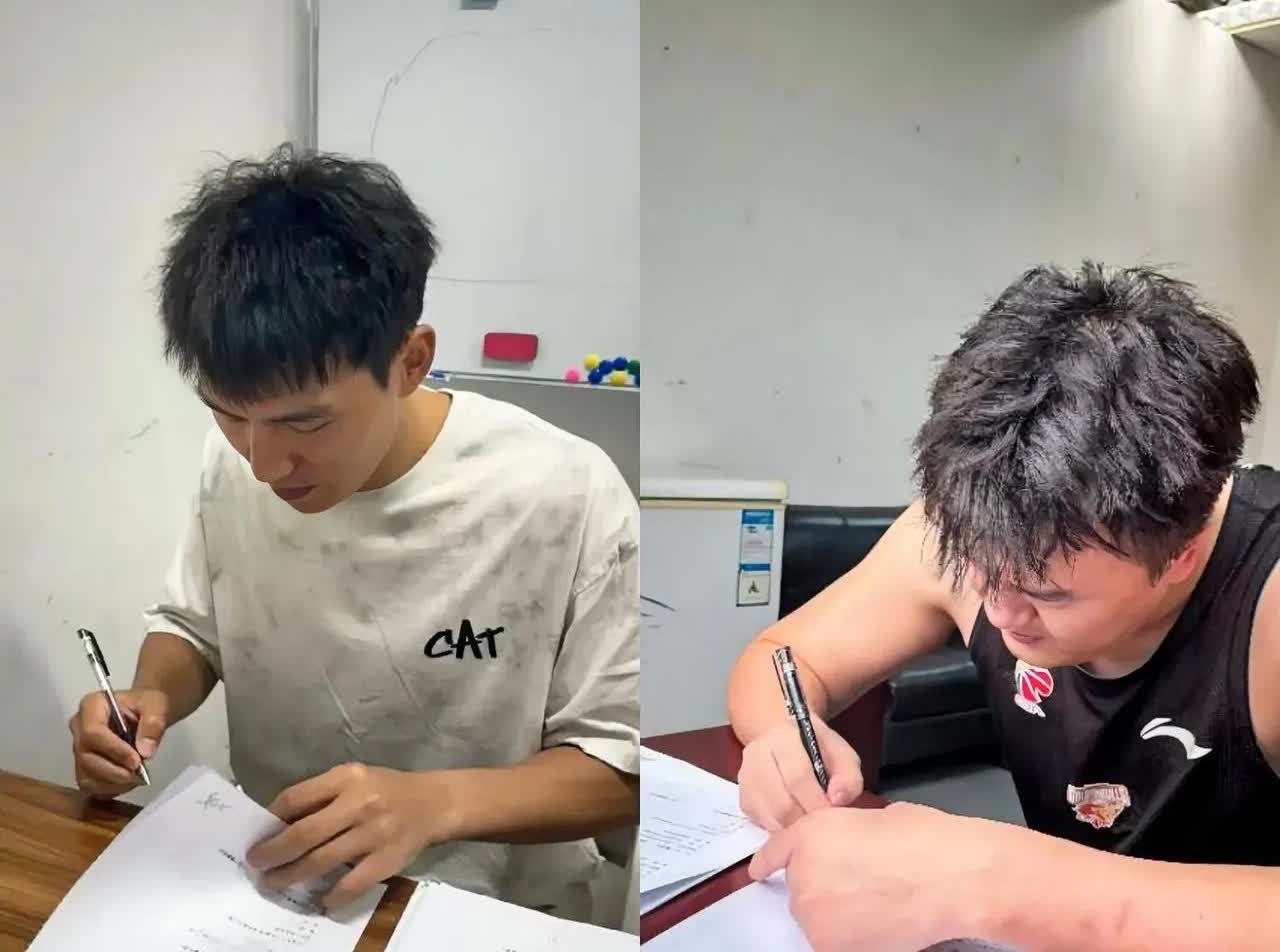 不得不说，浙江男篮效率太高了！下午才宣布余嘉豪加盟西甲，现在就把三个
