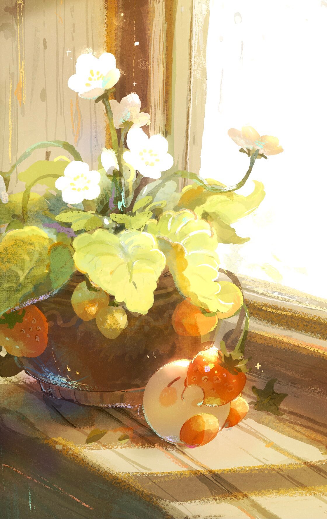 卡比的田园美食日常画师：Harukui_i​​​