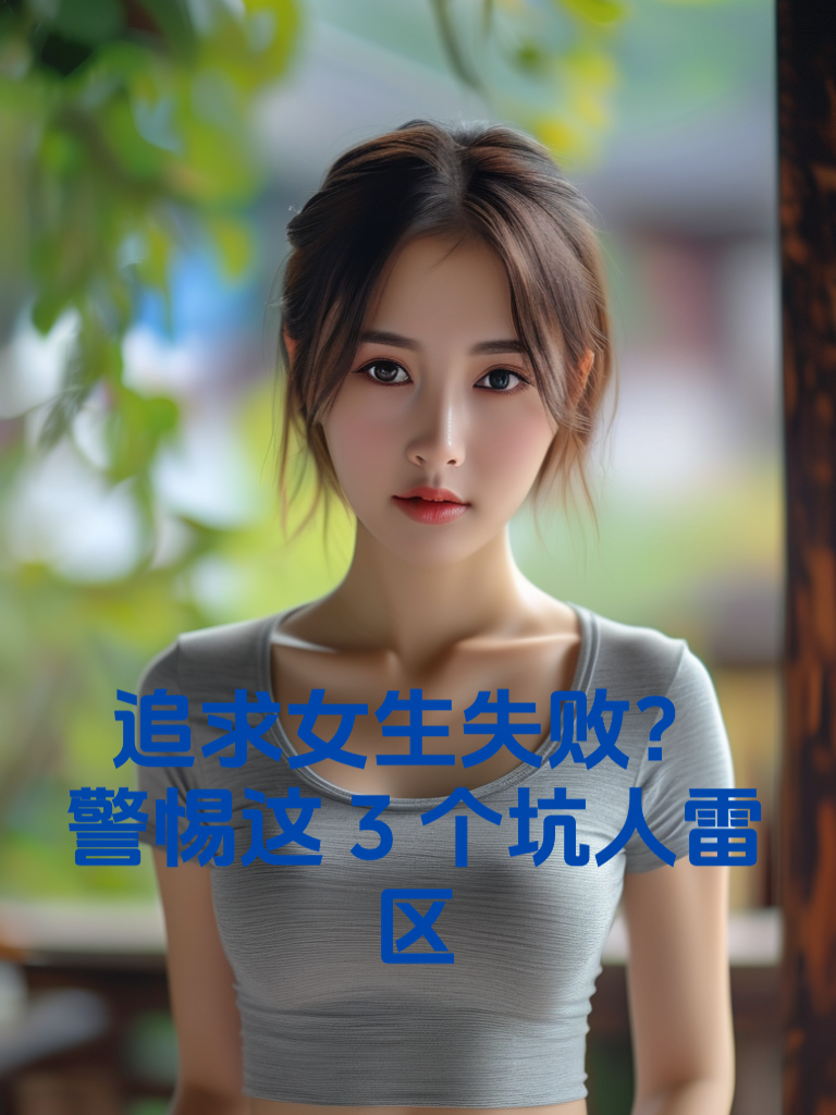 追求女生失败？警惕这3个坑人雷区