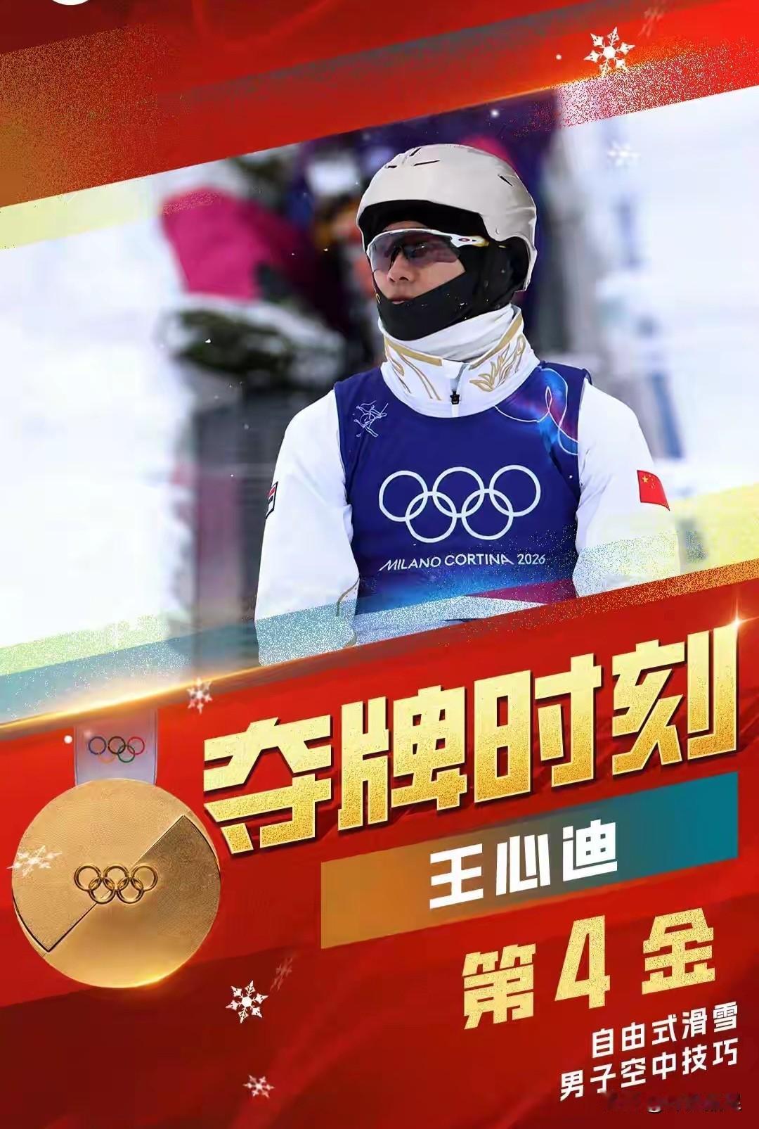 王心迪今晚夺冠，三大意义！1.王心迪夺冠，是我国冰雪运动员继韩晓鹏、齐广璞之后