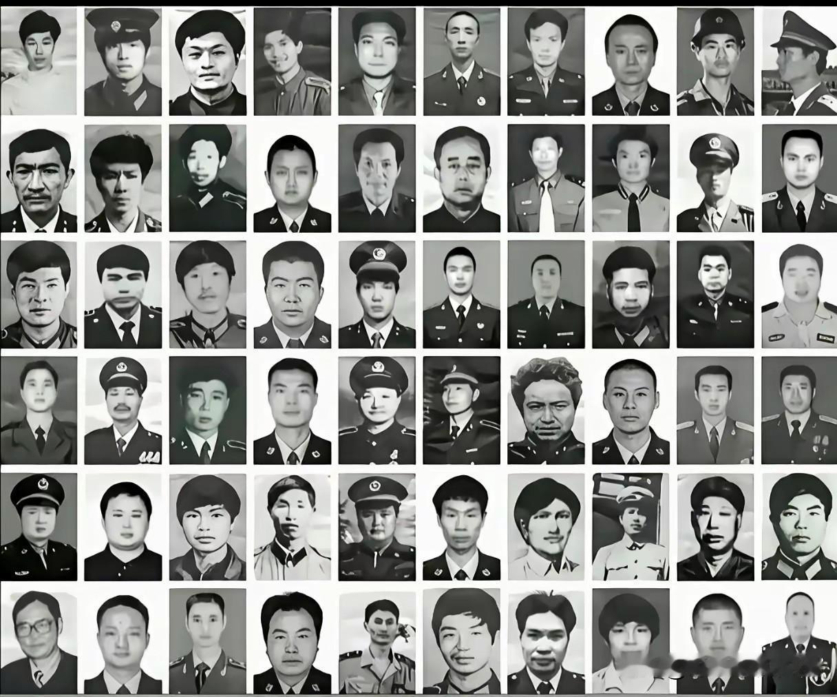 禁毒英雄照片公开，说明没有后代了，绝后了呀！这么多英雄拿命拼出来的，有的警号