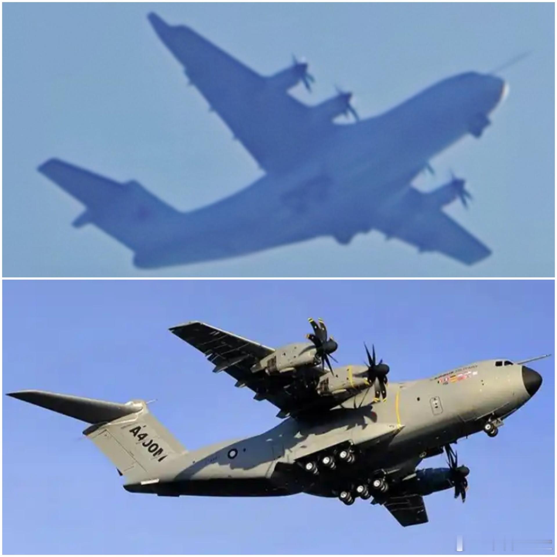 新型运输机传闻终成现实，不过，网络上曾经有双发涡扇和四发涡桨之争。就网络视频看：