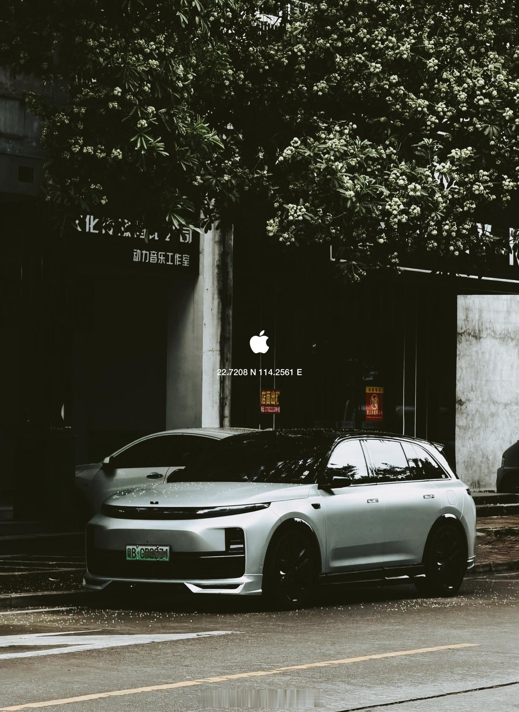 好好看的理想L7，可惜没开星环灯！！[哭哭][哭哭]​​​