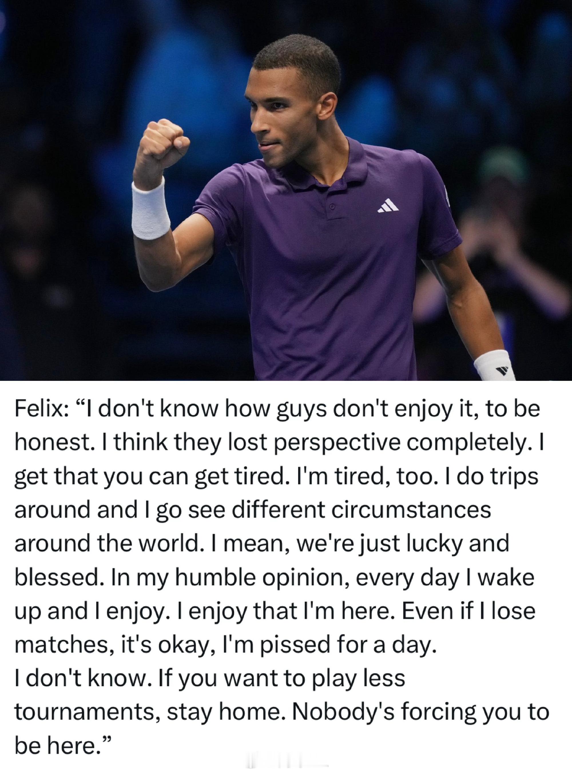 阿利亚西姆：要是有人不想打那么多比赛，呆在家就好“说实话，我真搞不懂有些选手怎么