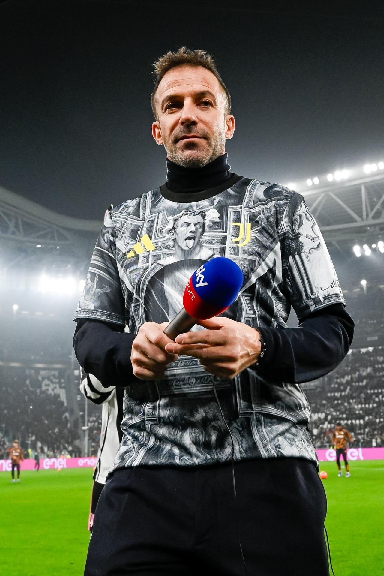 尤文图斯主场2比1罗马，重返安联球场的德尔·皮耶罗赛后谈到：“这件赛前热身队