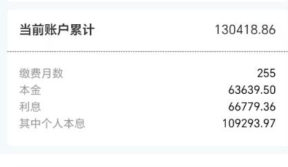 社保账户累计30多年，利息能超过本金一半吗？用实际数据来说明。这是河北省的参