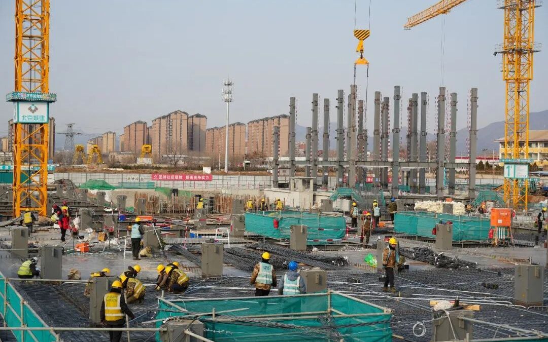 怀柔区妇幼保健院迁址新建工程地下结构封顶圆满收官