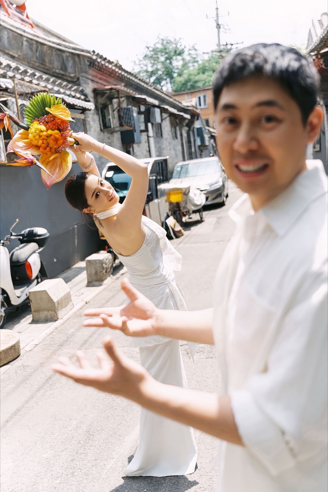 肖旭结婚了石蕊曝和肖旭谈了13年恋爱刚刷到当年《我们都爱笑》的肖旭结婚了，刚要