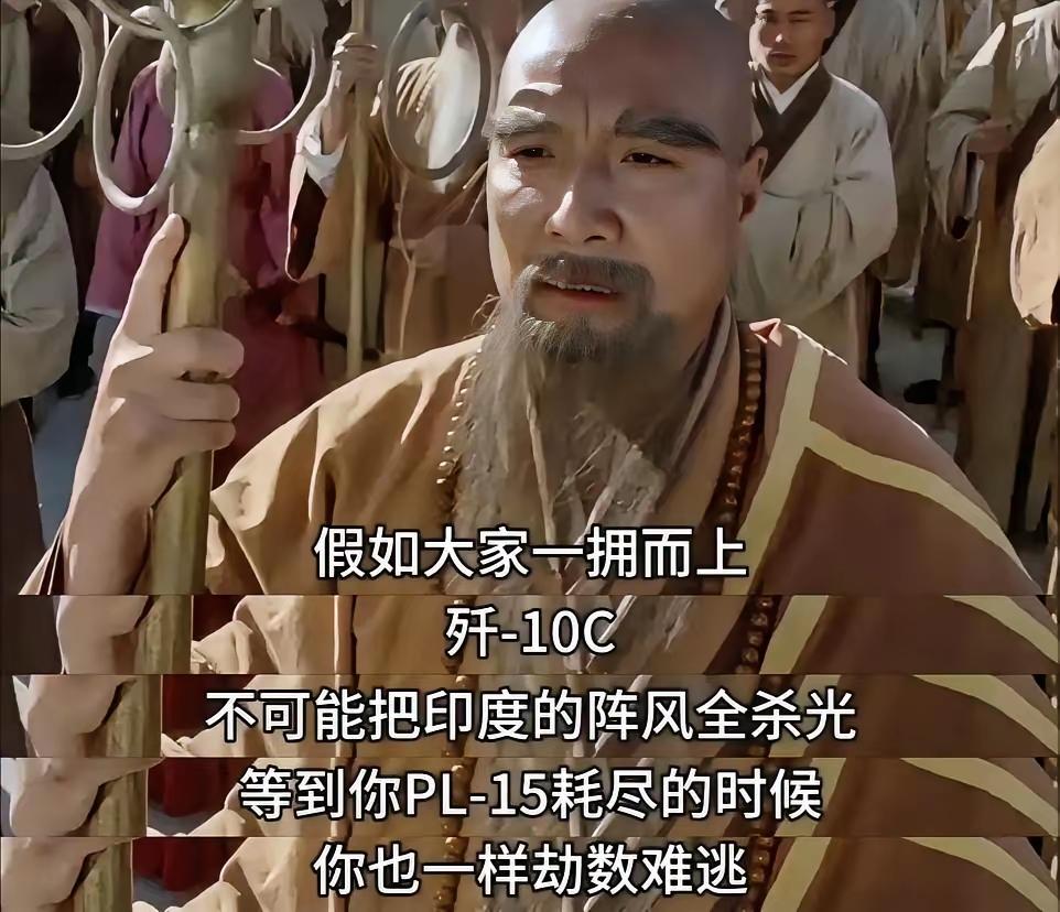 阵风:歼-10C，假如大家一拥而上，你不可能把三哥的阵风全杀光，等你的PL-1