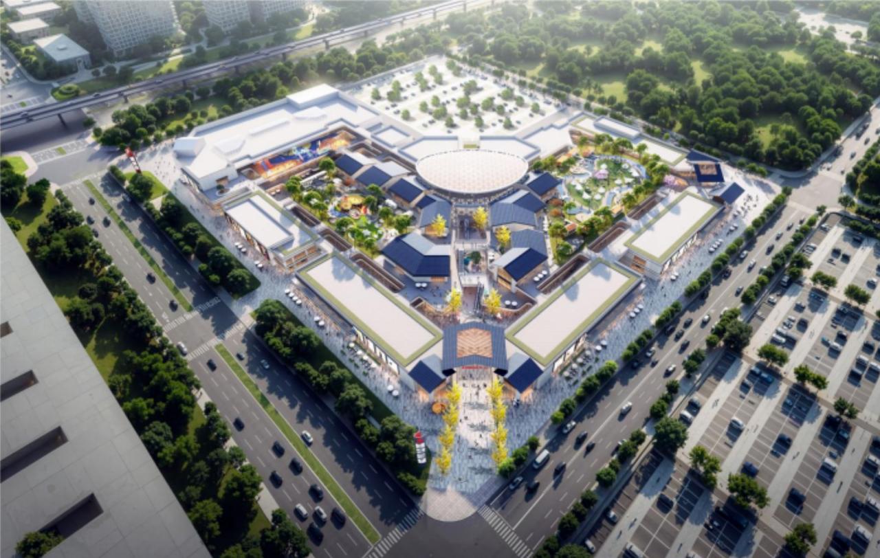 中原百联奥特莱斯总规亮相！近日，郑州市城乡建设局对4个新增城市更新项目入库进行