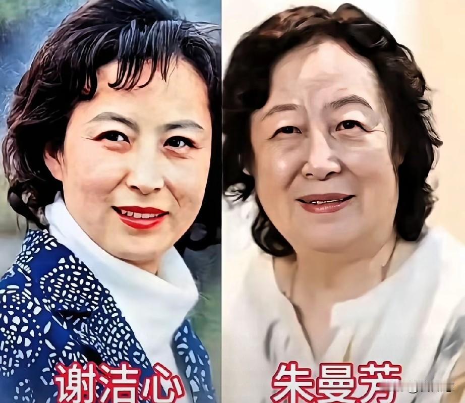 朱曼芳和邬君梅这对母女，真的是娱乐圈的颜值担当！朱曼芳年轻的时候那叫一个美，五官