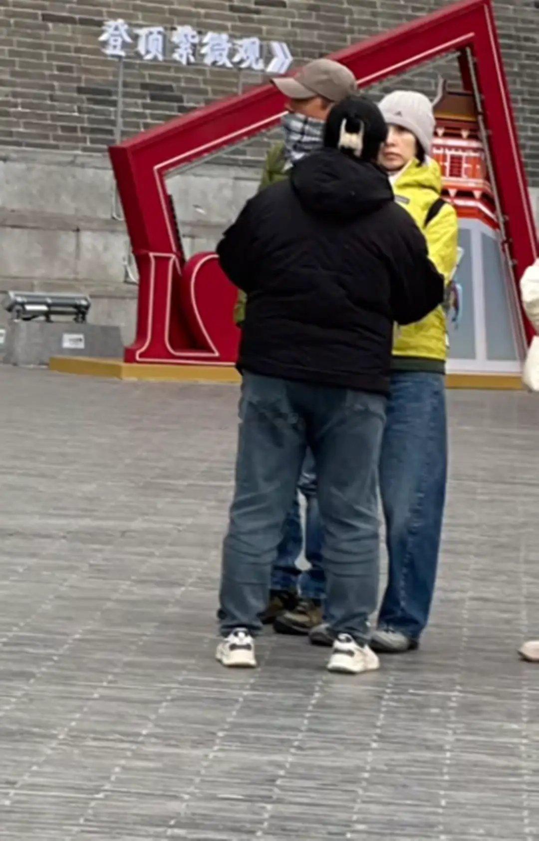 刘青云夫妇洛阳度假，58岁郭蔼明穿破洞裤，不用带娃不愁钱像40岁！！！！！！