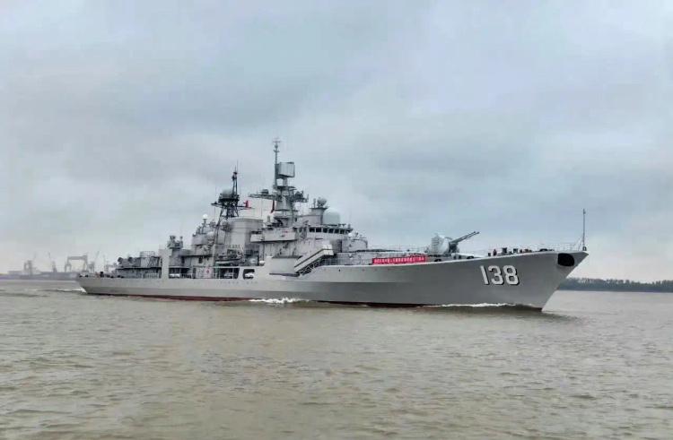 俄罗斯海军看到后怎么想？近日，咱们购买的俄制956EM型现代级驱逐舰——泰州