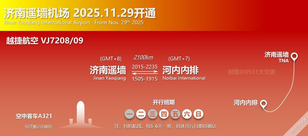 我们昨天刚刚发了山航计划开通河内航线的推文，还提到了济南与河内间从未通航，今天事
