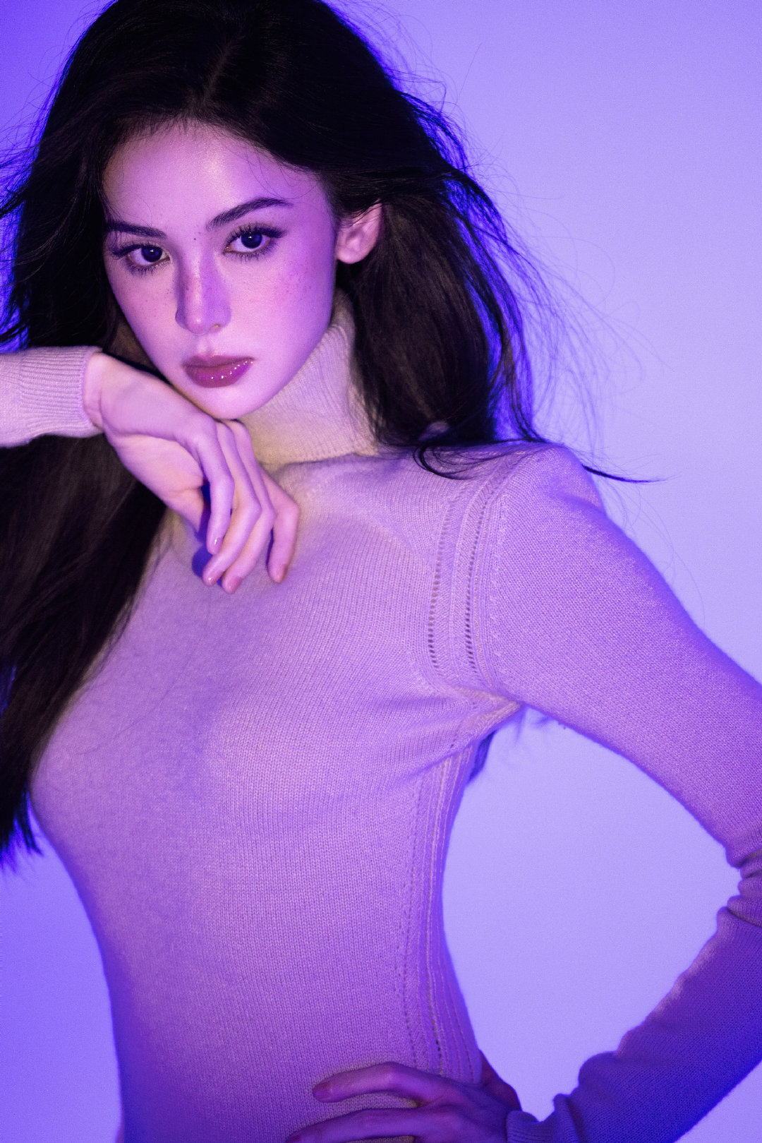 娜扎紫色果然更有韵味娜扎紫色很有韵味娜扎紫色很有韵味