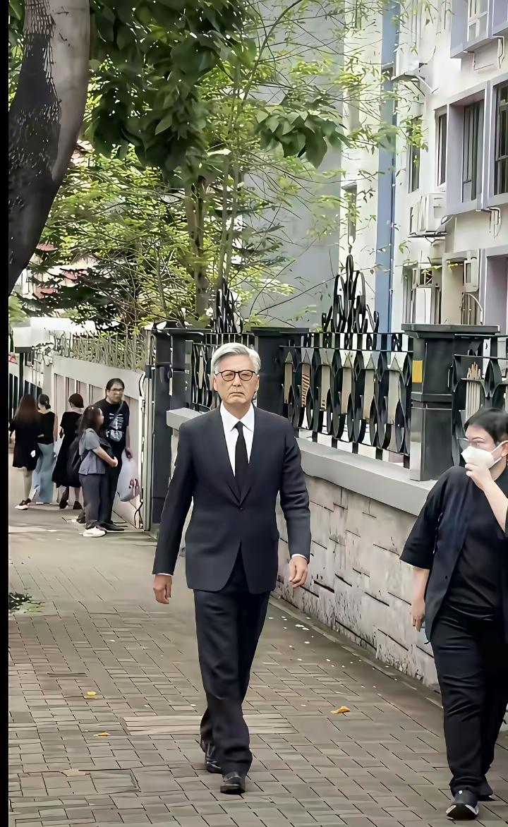 他是香港男神，如今人家已经满头白发苍苍，恍如隔世，就像是农村人似的，显得格外亲切