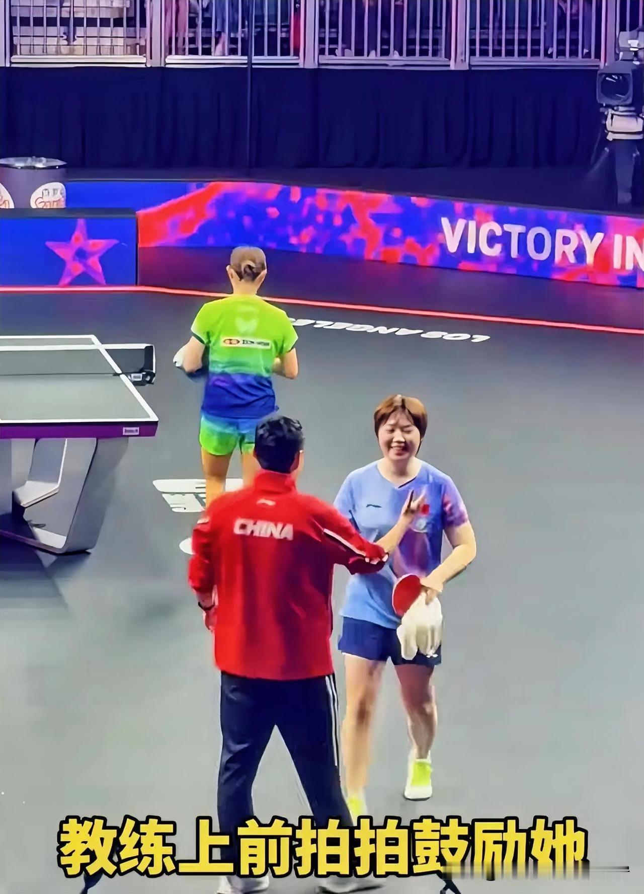 “大丫头”蒯曼今天立功了！！！大分1:3落后，追到3:3，最后决胜局1
