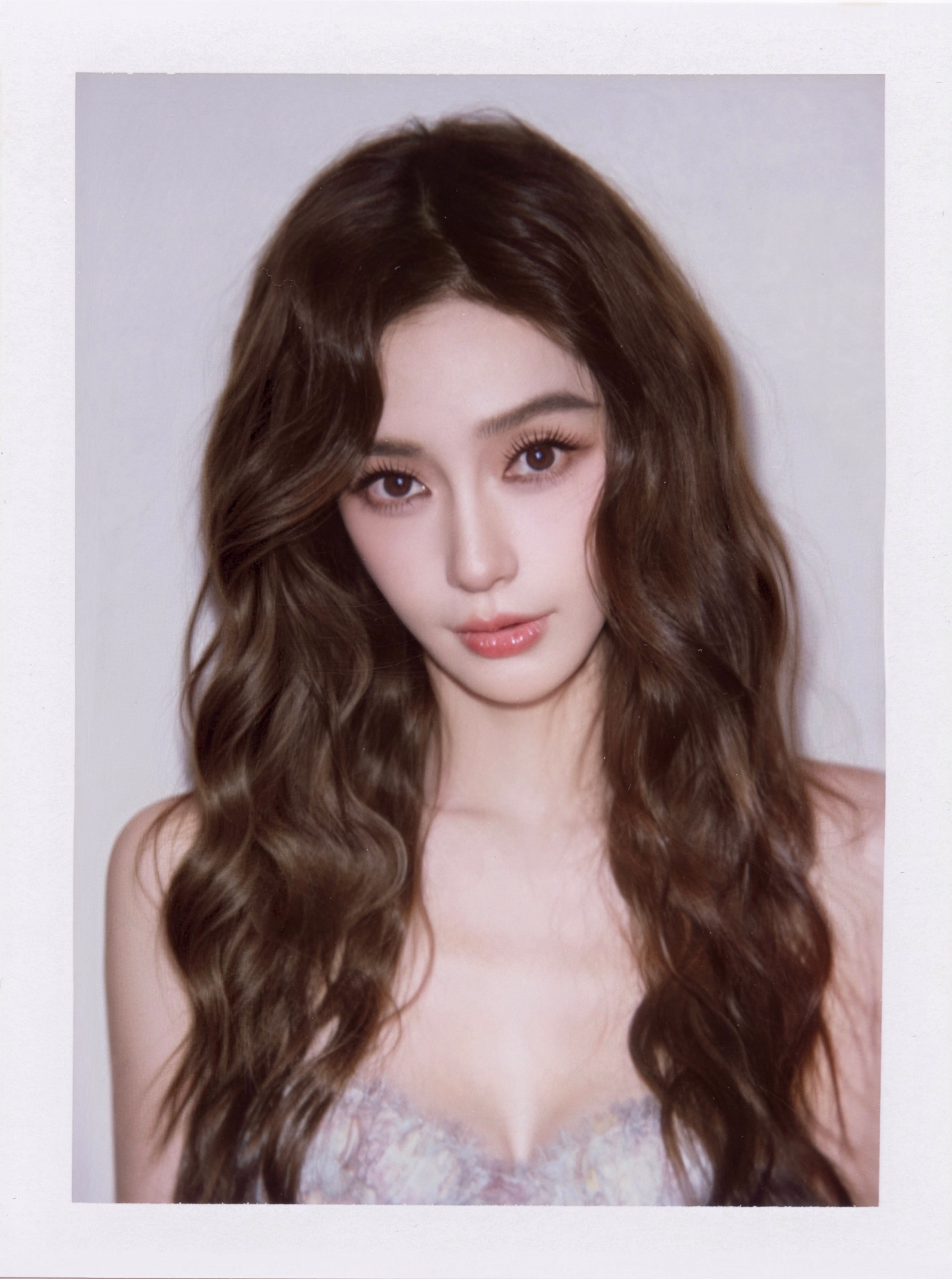 杨颖的脸还是美