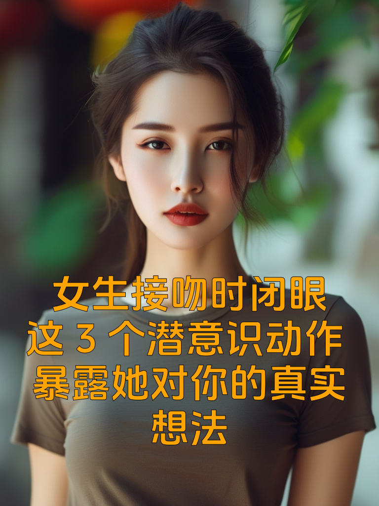 女生接吻时闭眼？这3个潜意识动作，暴露她对你的真实想法！