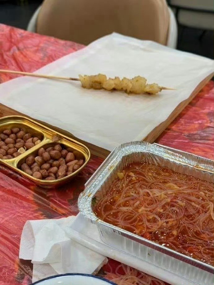 男朋友口中的大餐