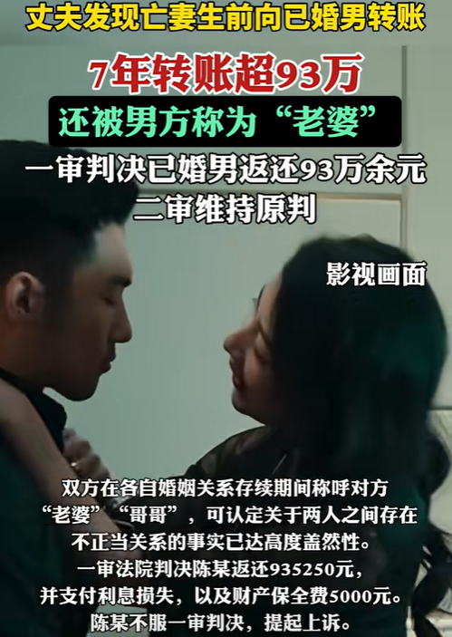 近日，浙江宁波，一男子在妻子过世后，从遗物中发现妻子生前竟然出轨了，还给陌生男子