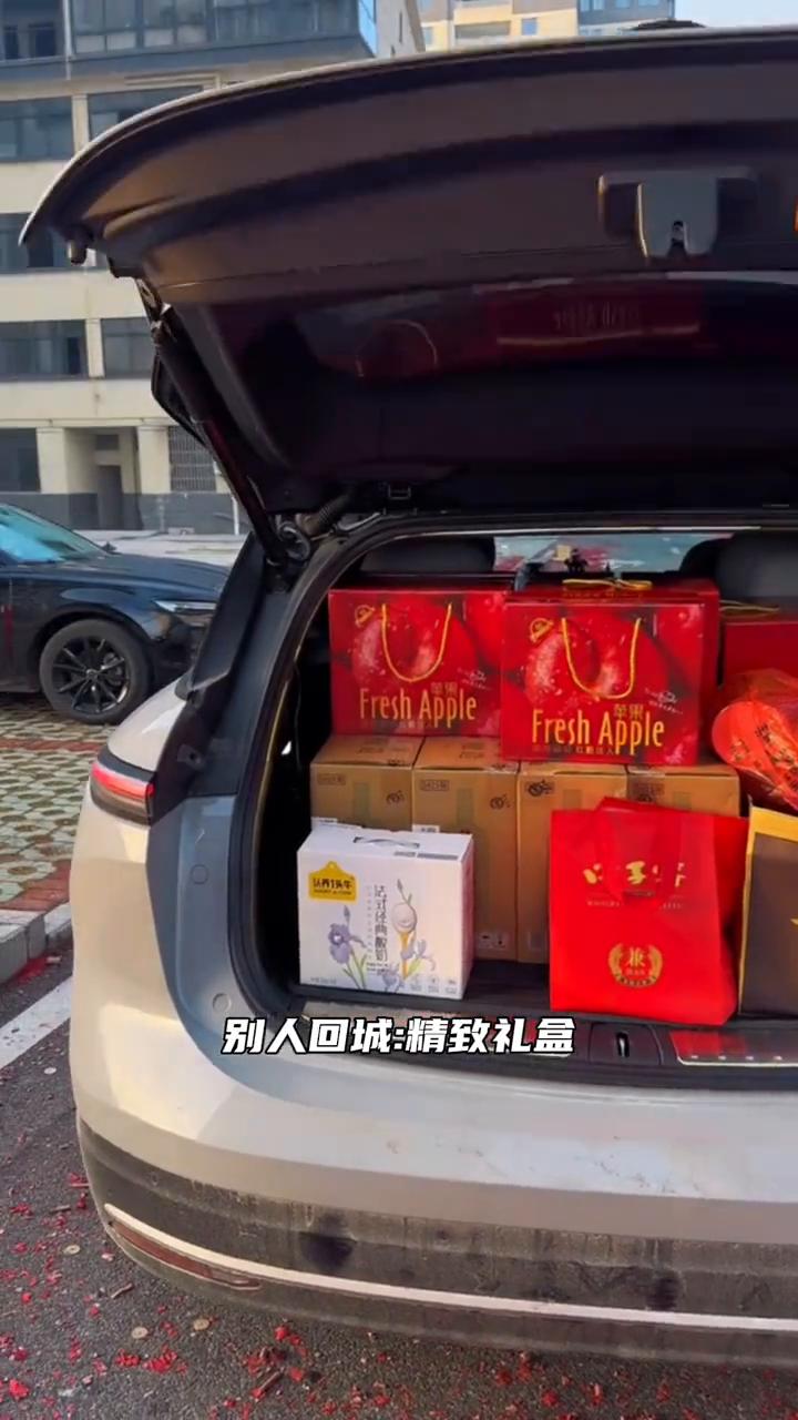 家人们，春节返程大型显眼包名场面来了。你们这些显眼包们，我开高速的时候怎么没看到