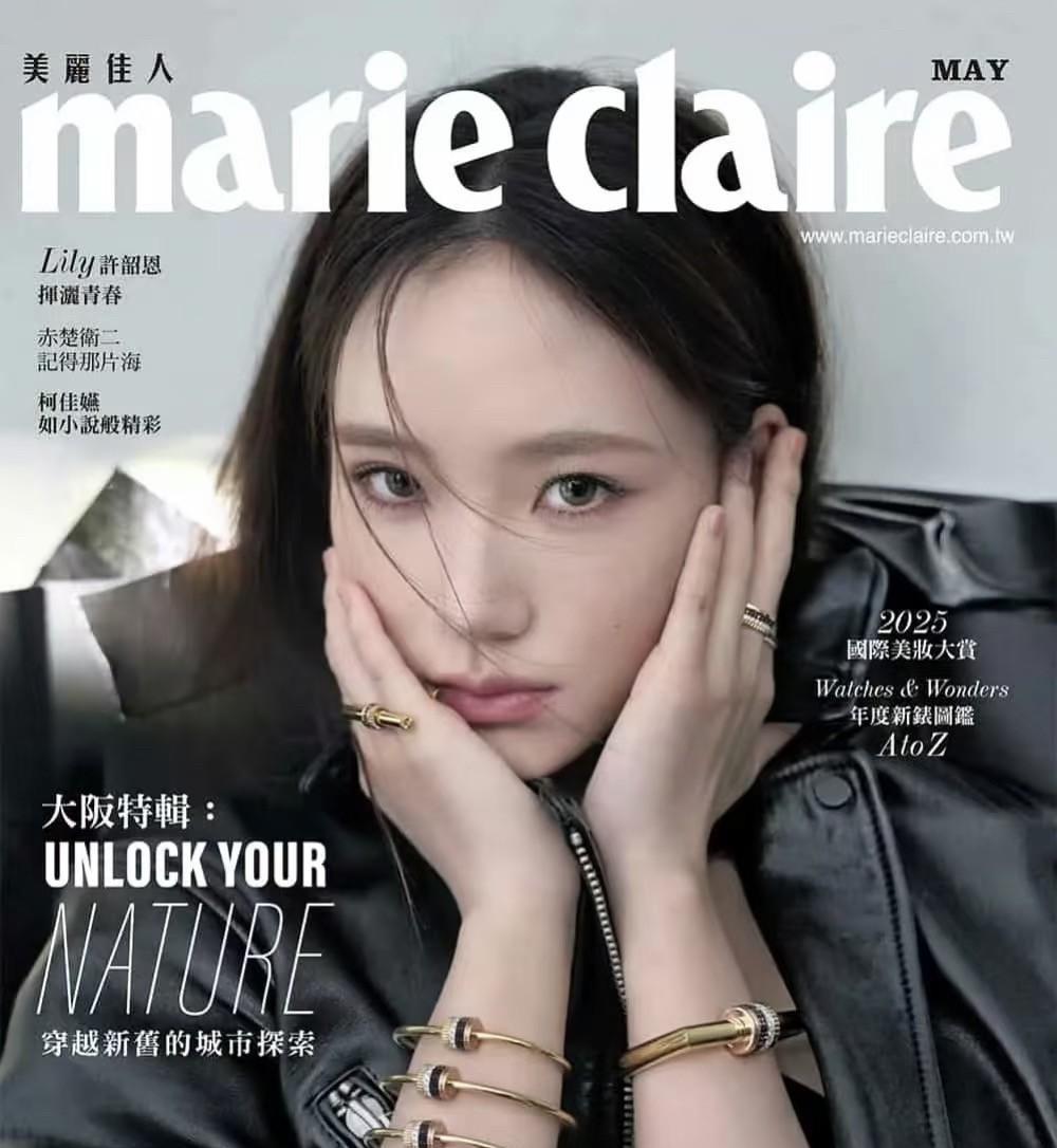 小s可以安心陪老妈了，她已经后继有人了！今天《美丽佳人》杂志放出五月刊，封面美