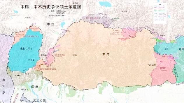 中国在争议区建了22个村庄，不丹已经拆光建筑，印度只能干着急了 中不边境争议