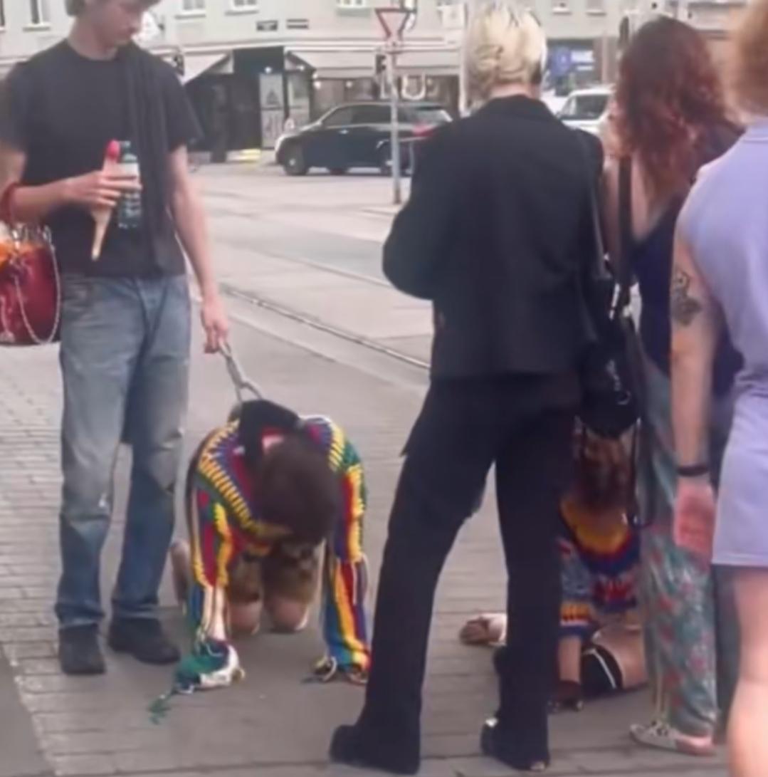 欧洲为何有人自动放弃人身？欧洲有一些人觉得自己是狗，他们会戴上狗耳朵，项圈，四