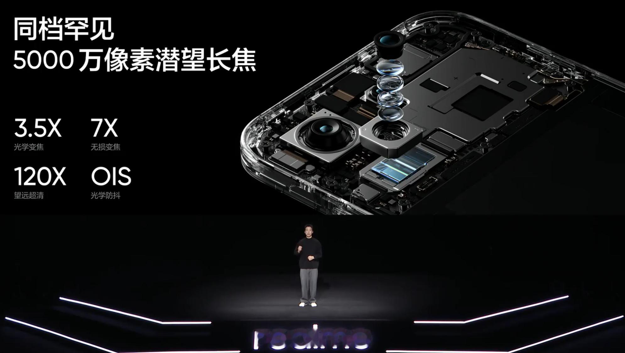 真我Neo8前置16MP，后置50MPIMX8961/1.56OI