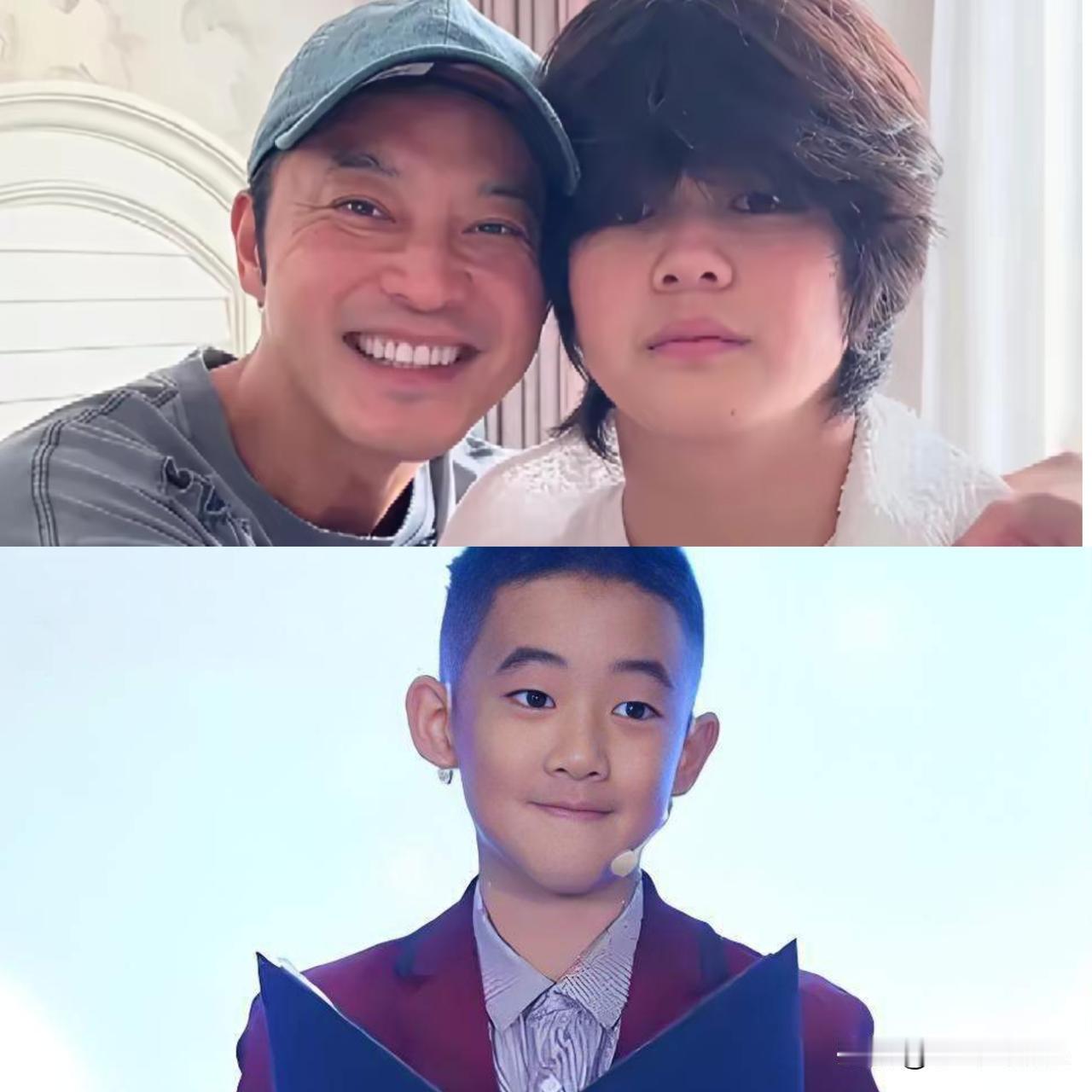 沙溢和陈小春同样是有俩儿子的爹47岁的沙溢居然比大11岁的陈小春还显老