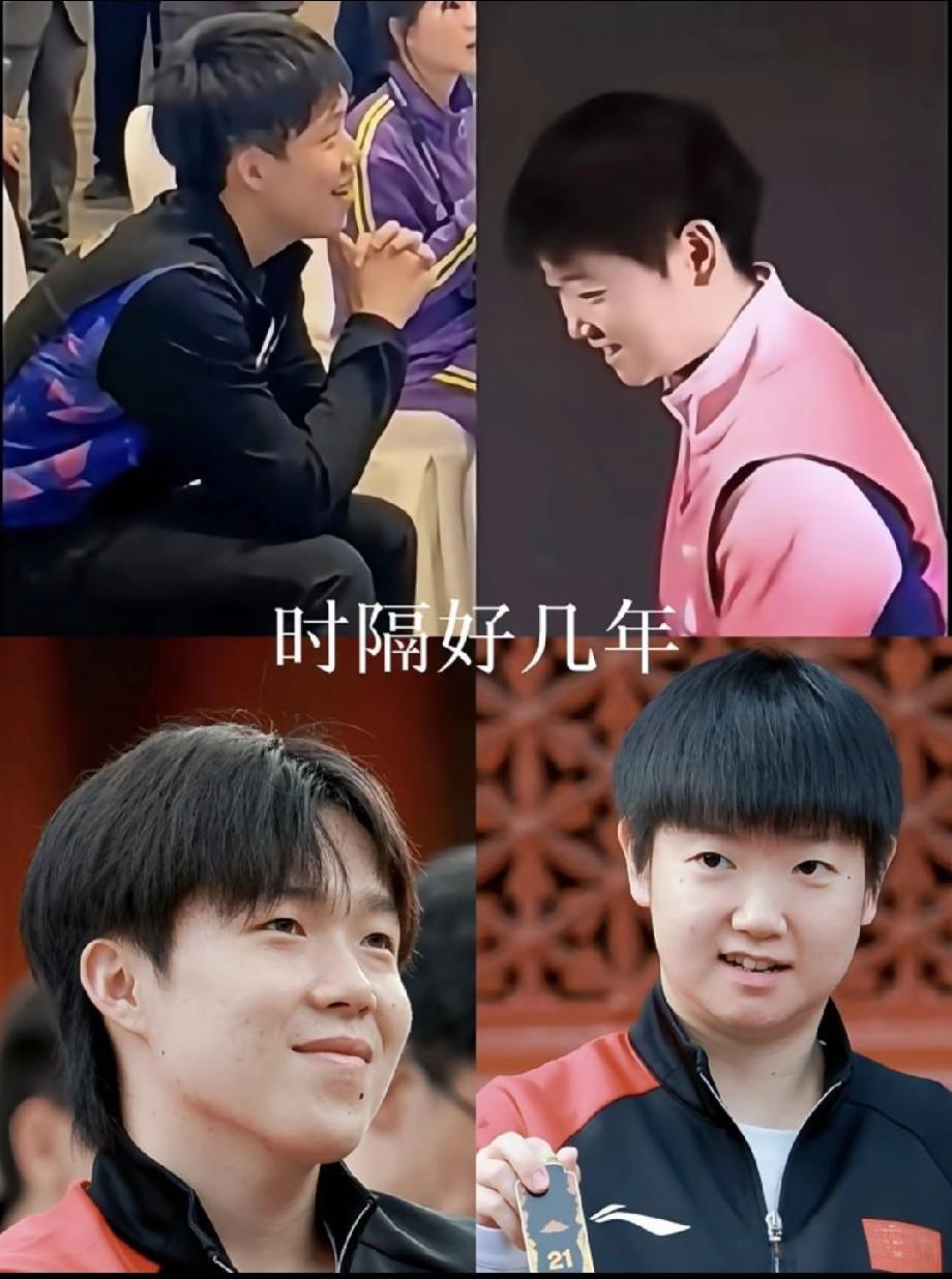 这是抽签仪式上最令人动容的一幕，很明显莎莎抽完大头对手时看了一眼大头，这表情