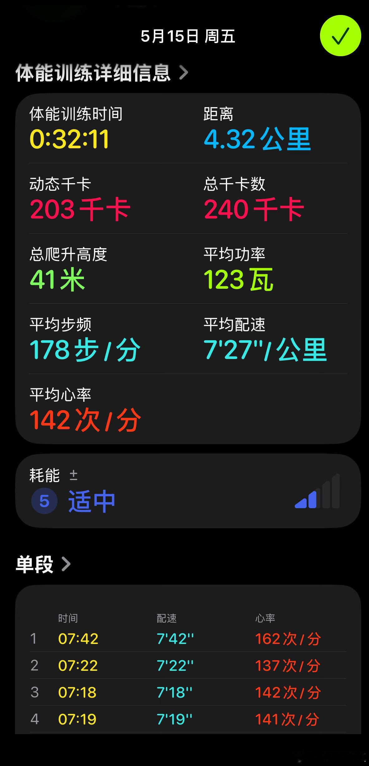 坚持饭后轻运动血糖就会稳定一些今天跑完任务完成明天又是忙碌的周末有效控糖的正确打