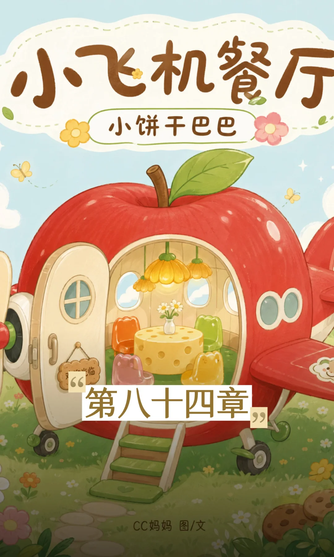 ✨睡前故事《小饼干巴巴》-84-小飞机餐厅✈️