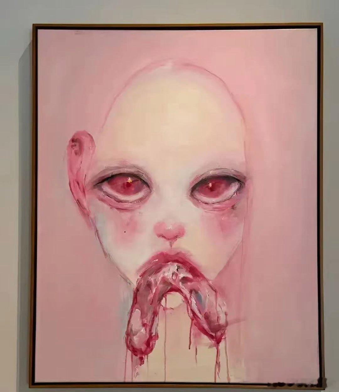 我把小s二女儿Lily的画作拿给当心理医生的表姐看，表姐沉默了许久，冷不丁地说，