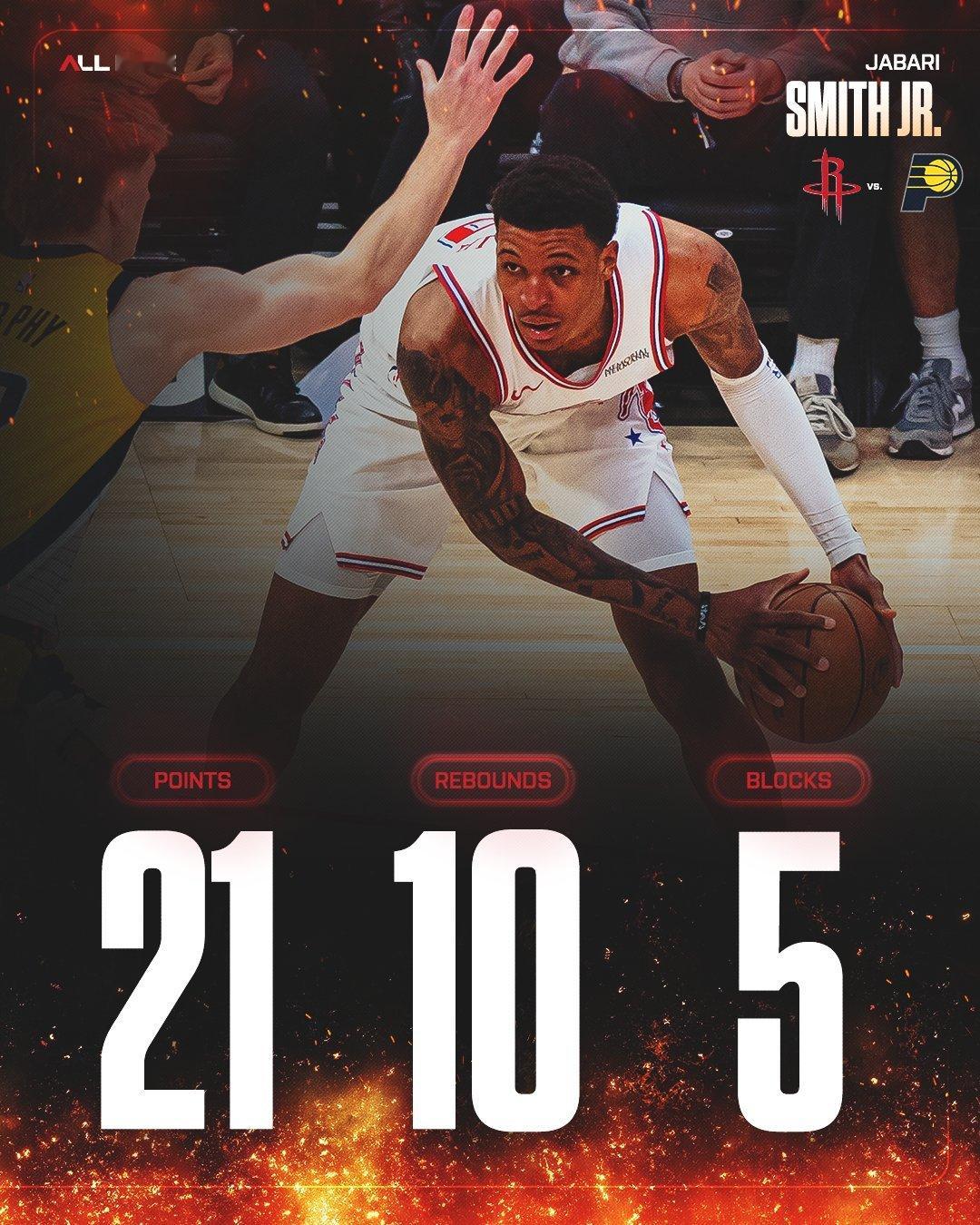 乌度卡赛后采访评价小贾的表现：“他非常出色。他能很好地选择出手时机，那些球他会一