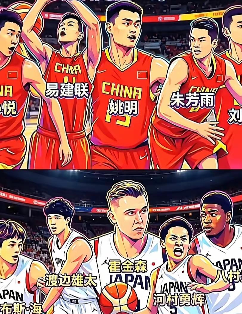 有球迷提出了一个很有意思的问题，如果2008年拥有姚明等球员的中国男篮，与现在最
