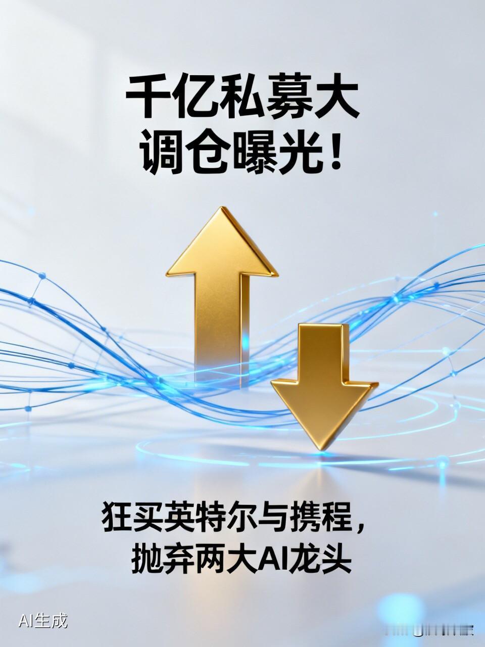 千亿私募大调仓曝光！狂买英特尔和携程，抛弃两大AI龙头，什么信号？看到这