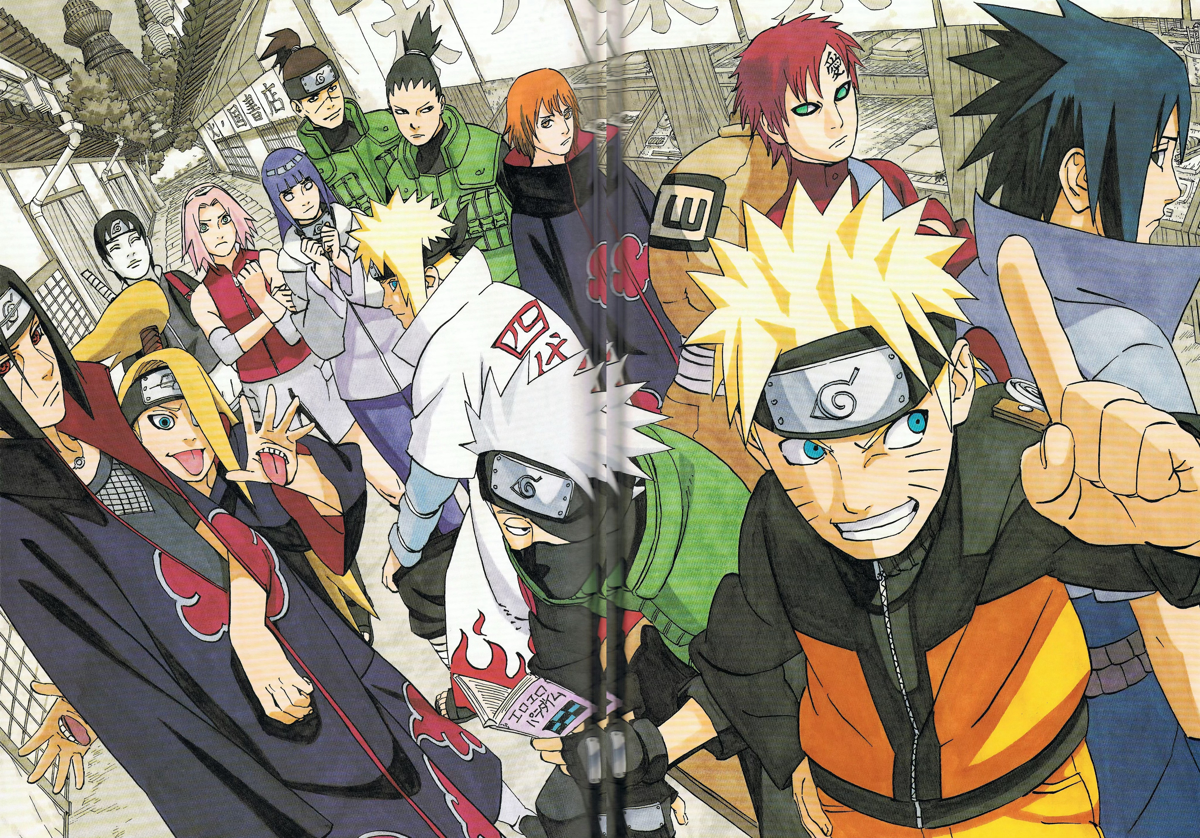 来玩个有趣的请告诉我你最喜欢的『火影忍者』角色但不能说出他／她的名字火影忍者