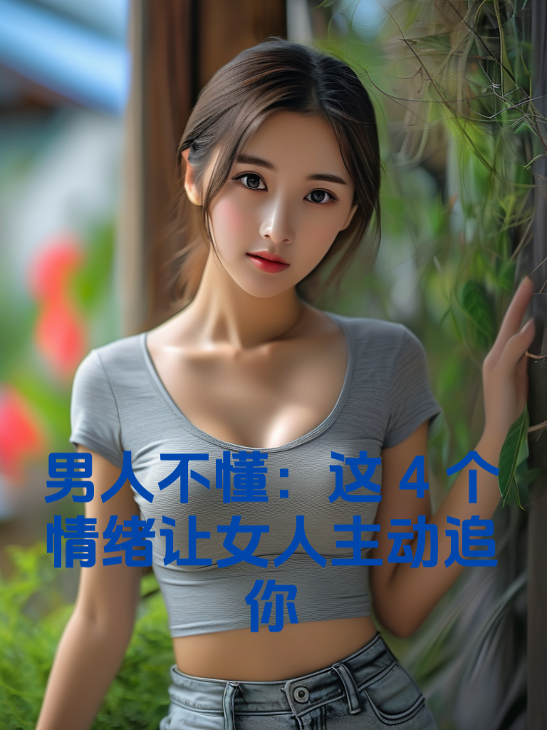 男人不懂：这4个情绪让女人主动追你