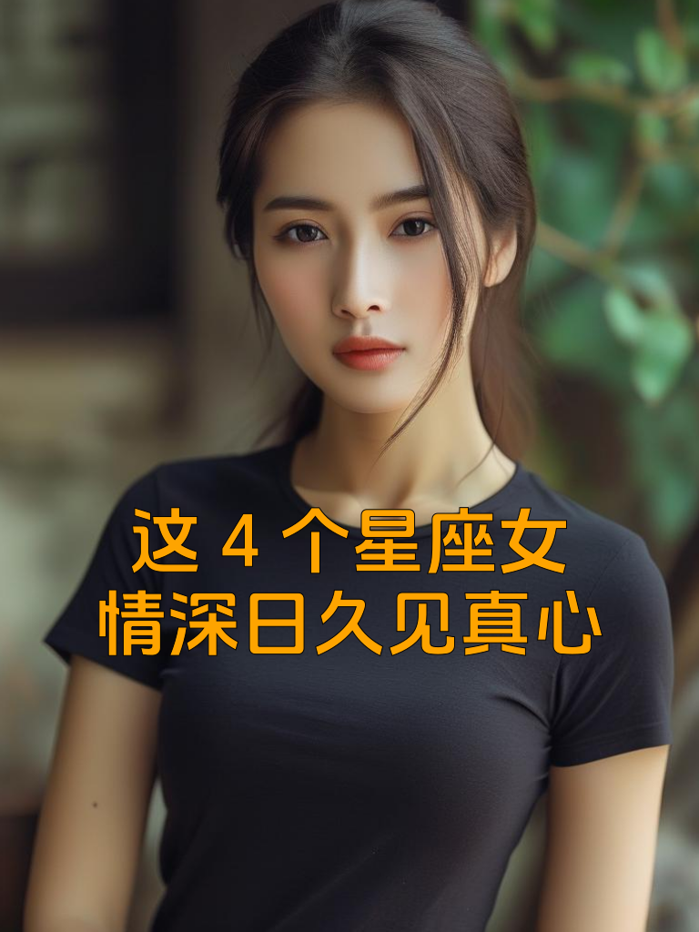 这4个星座女，情深日久见真心