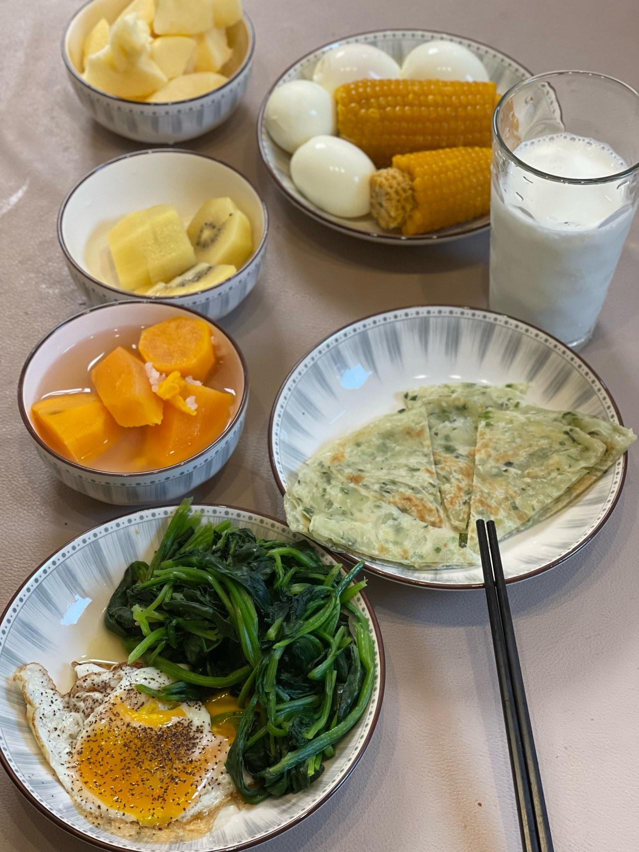 你家的早餐都是家里做还是出去吃？在我家，早餐从来都是家里精心烹制，而非外出将就