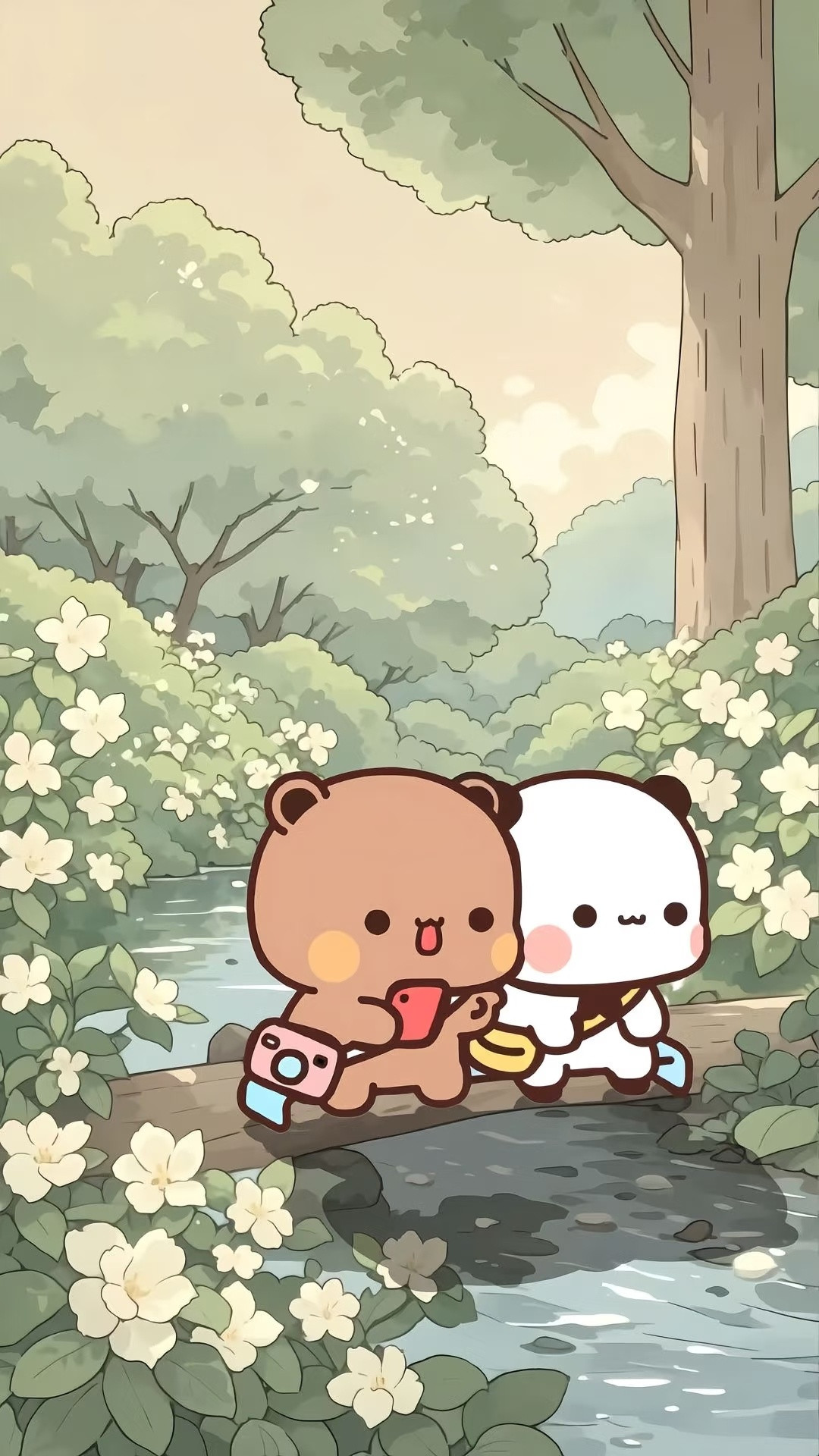 布布一二这对小熊怎么可以这么可爱，太治愈了！！😘​​​