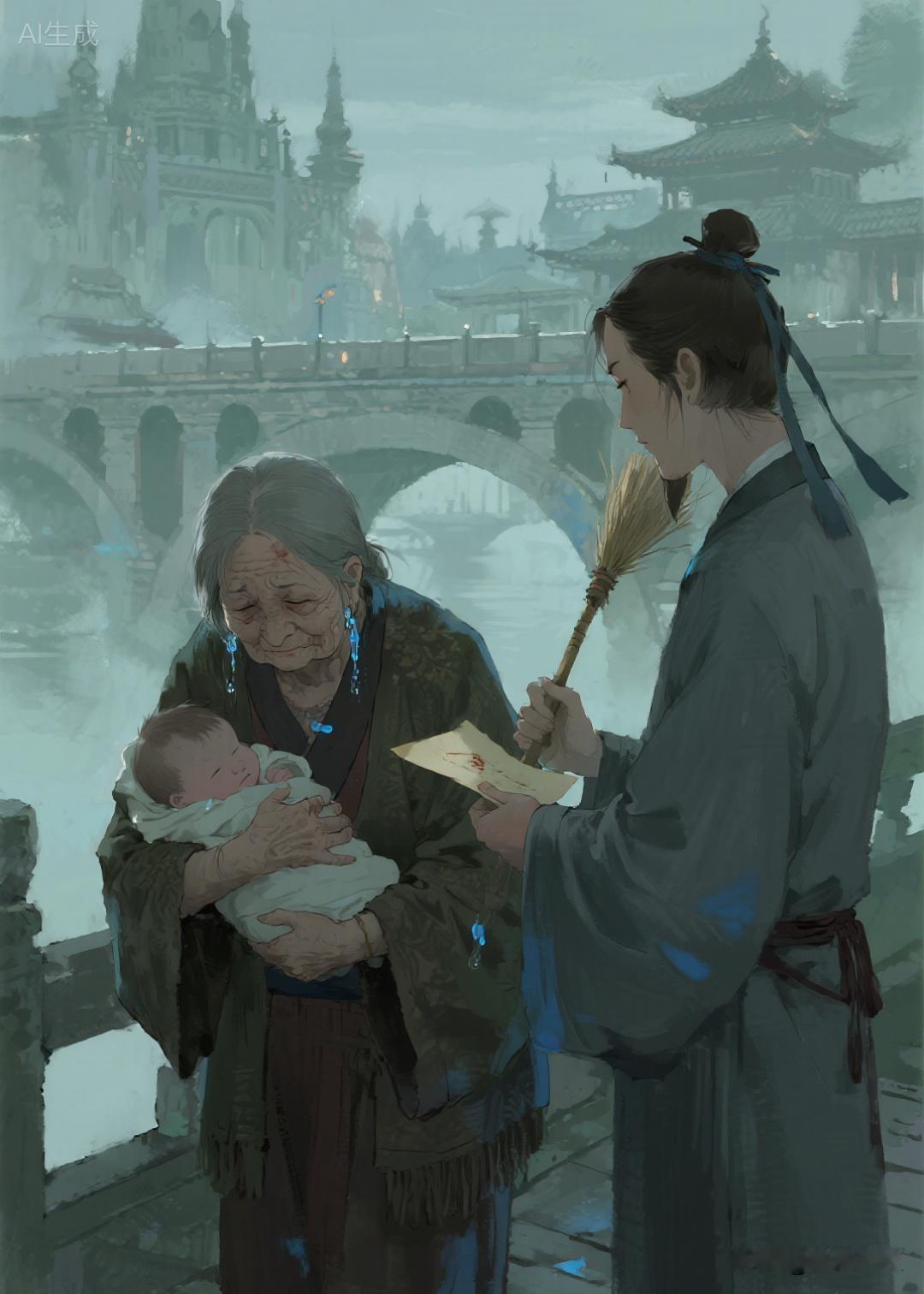 明朝传奇故事明朝隆庆元年（公元1567年），有位姓岳的妇人。因为独子突然死去，