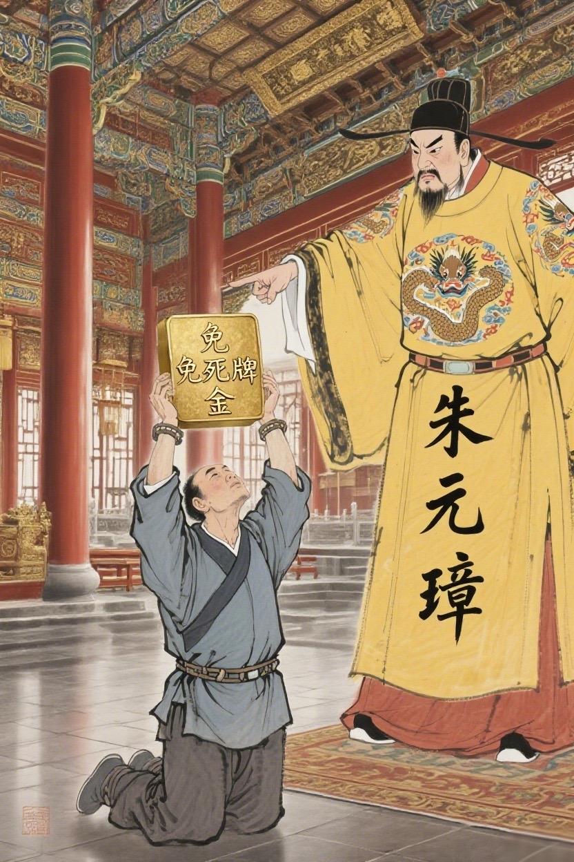 唐代的免死金牌管我明代什么事。