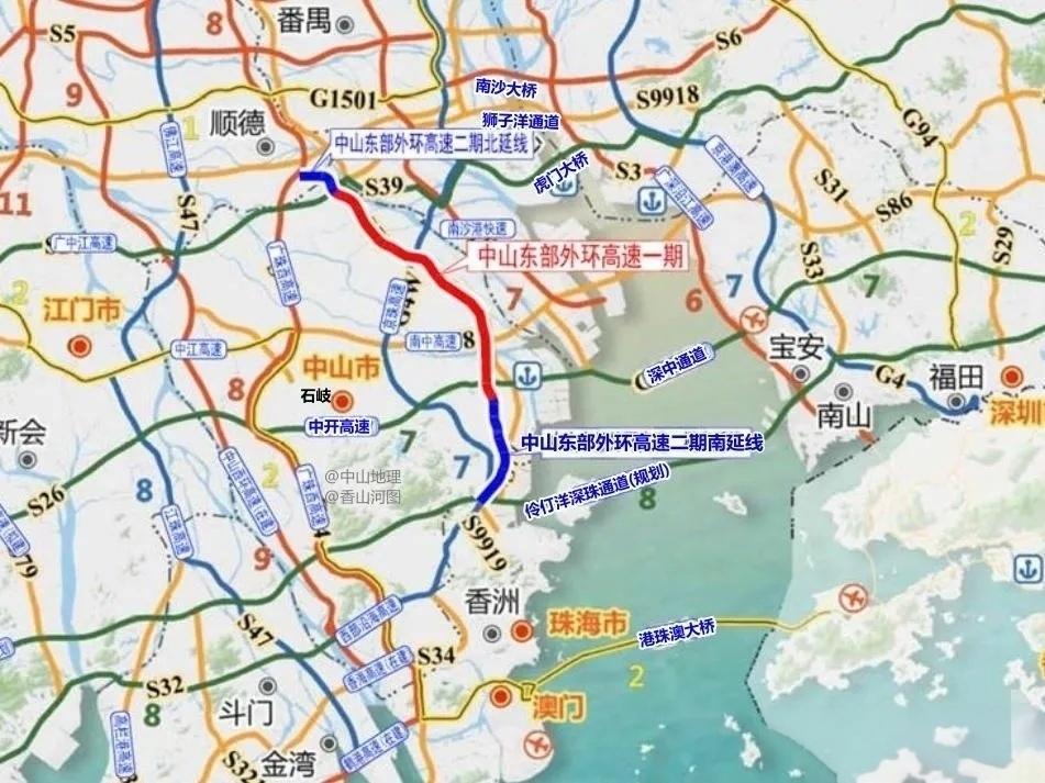 在粤港澳大湾区交通建设的壮阔画卷中，一条纵贯珠江西岸的"黄金走廊"正加速成型。作