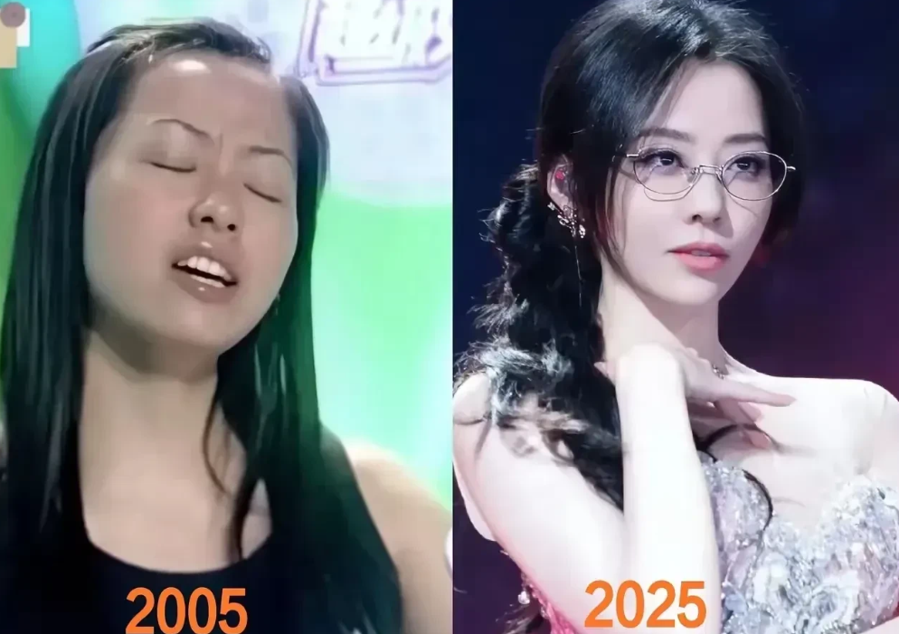 这是同一个人，相隔20年。